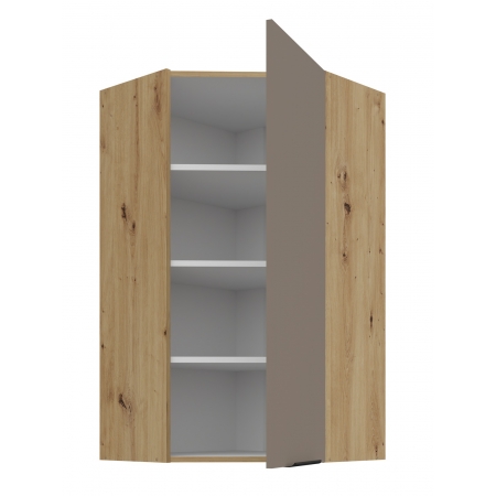 Szafka narożma wisząca 60 cm AURO TA/AR 60x60 GN-108 1F 45